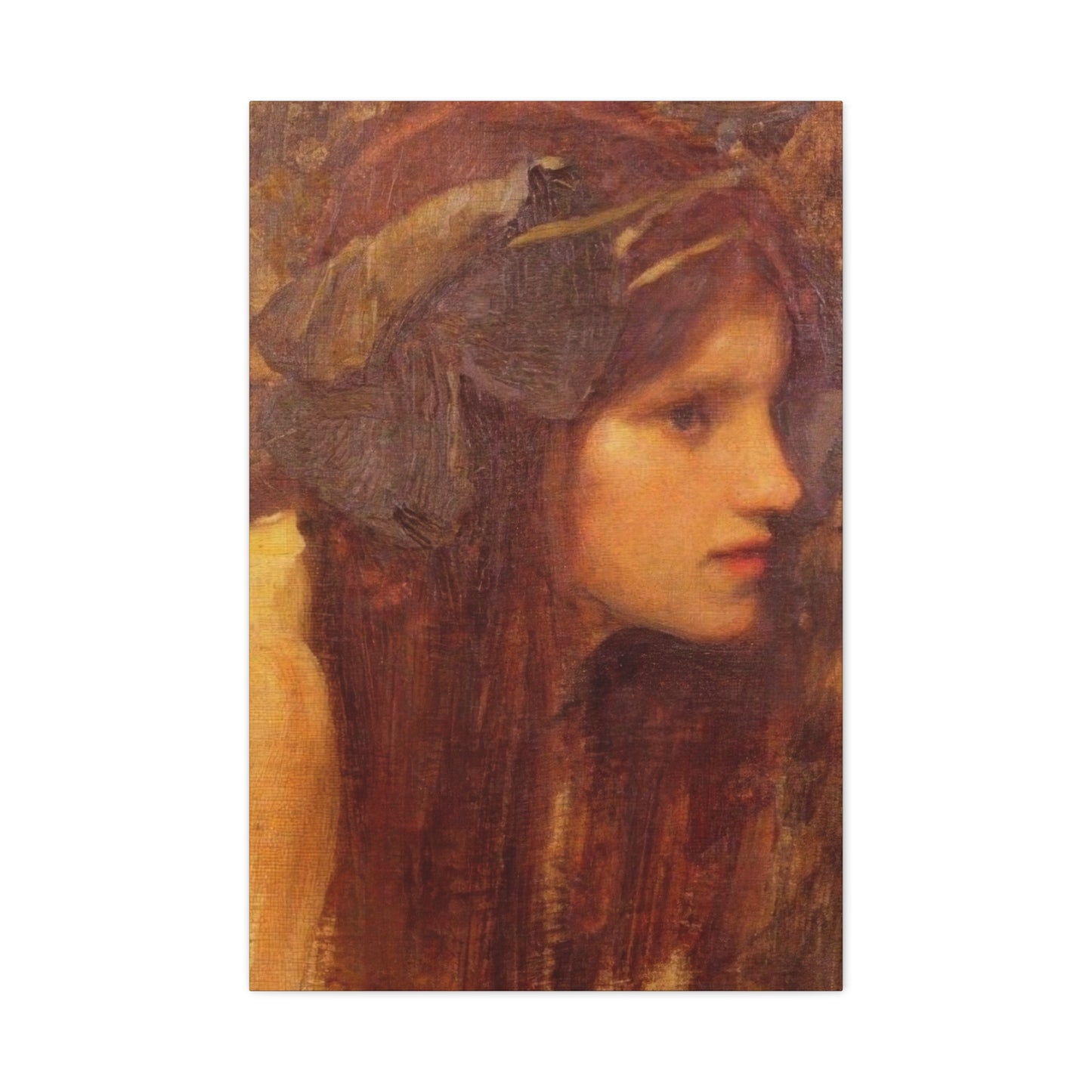 John William A Naiad Study Wall Art & Canvas Prints
