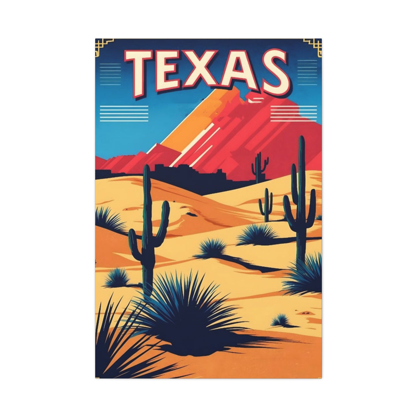 Landscape Of Texas Poster Wall Art & Canvas Prints