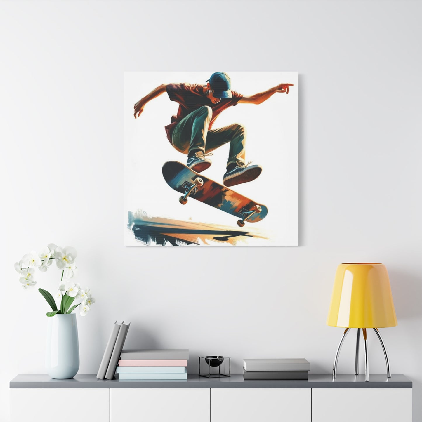 Skateboard Graffiti Wall Art & Canvas Prints