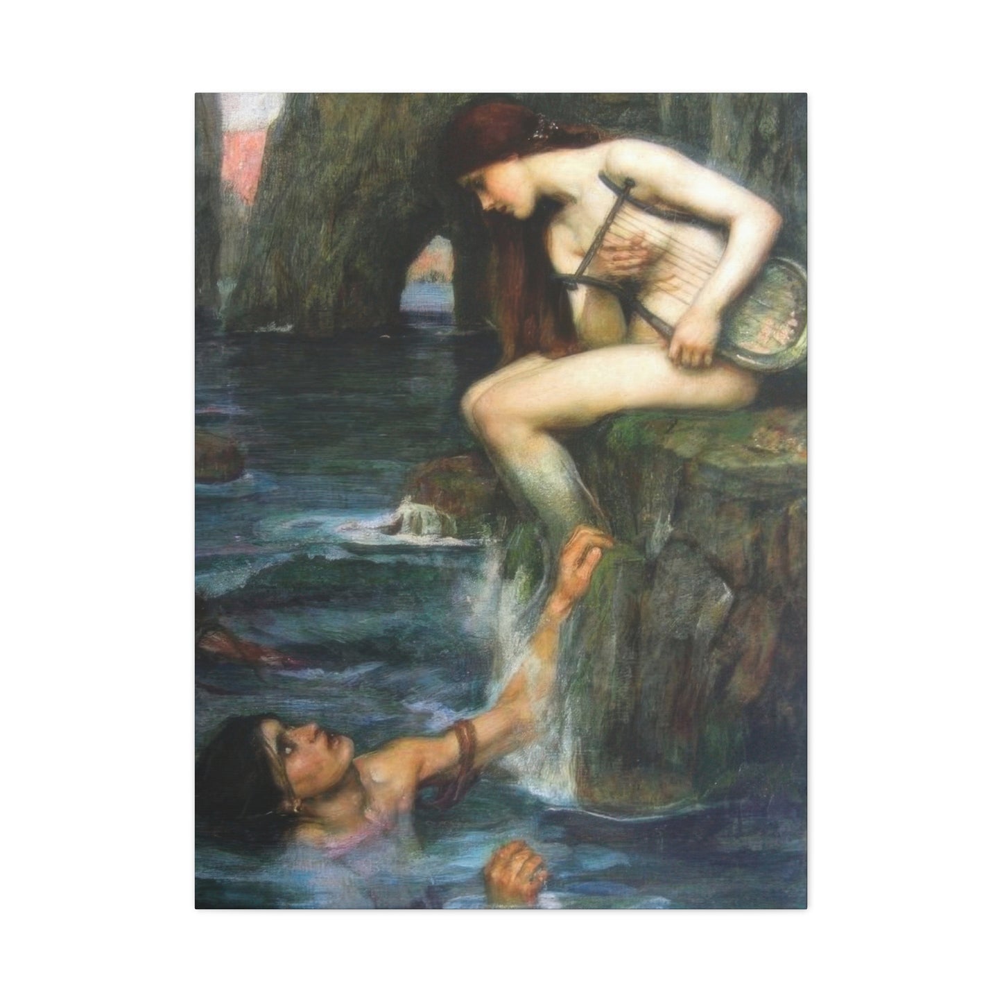 John William The Siren Wall Art & Canvas Prints