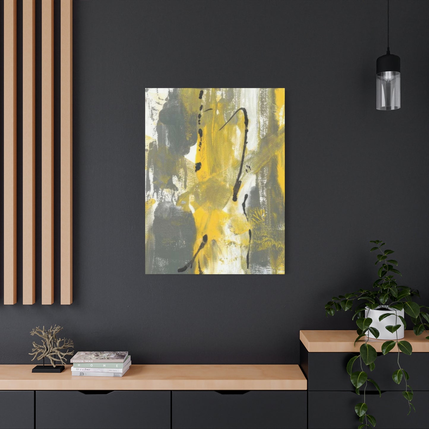 Joyce Combs Grey Movement 2 Wall Art & Canvas Prints