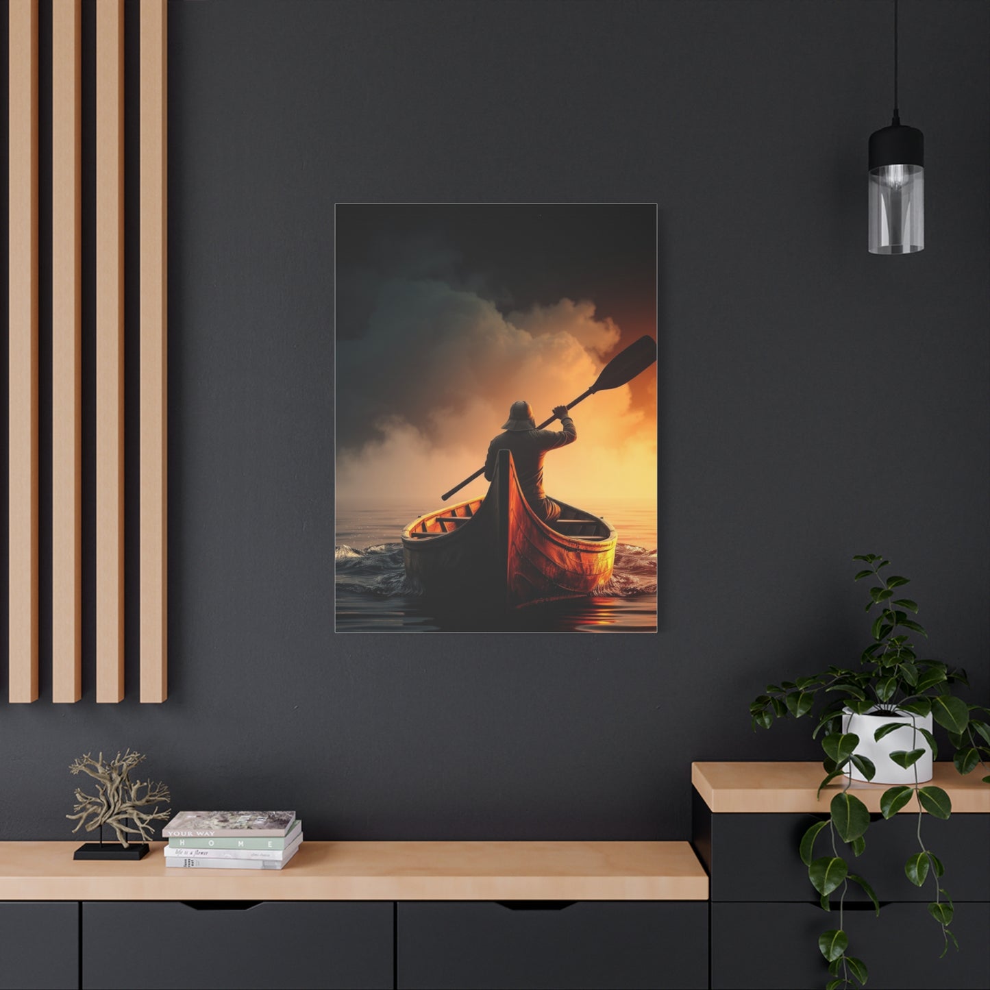 Vision Canoe Art Art Wall Art & Canvas Print