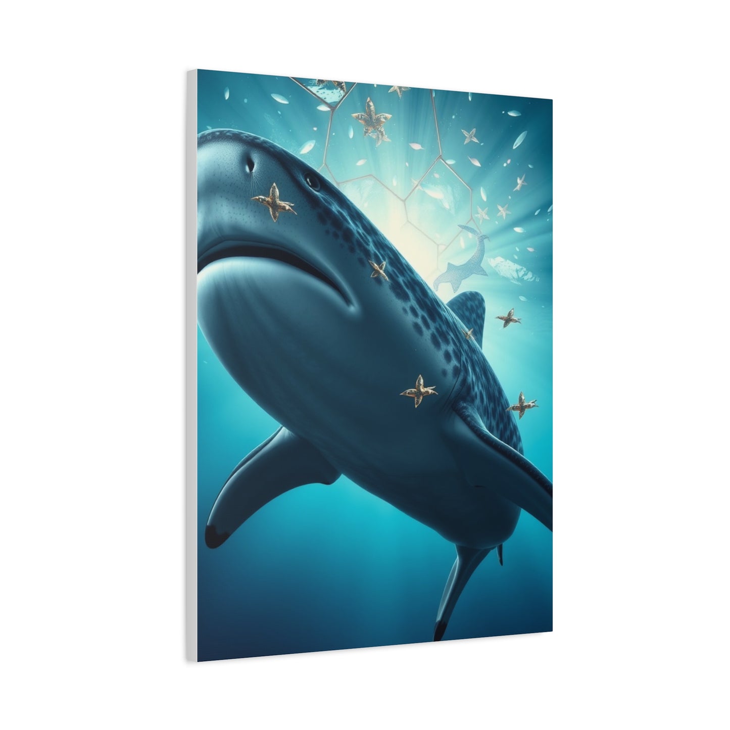 Vision Whale Shark Art Art Wall Art & Canvas Print