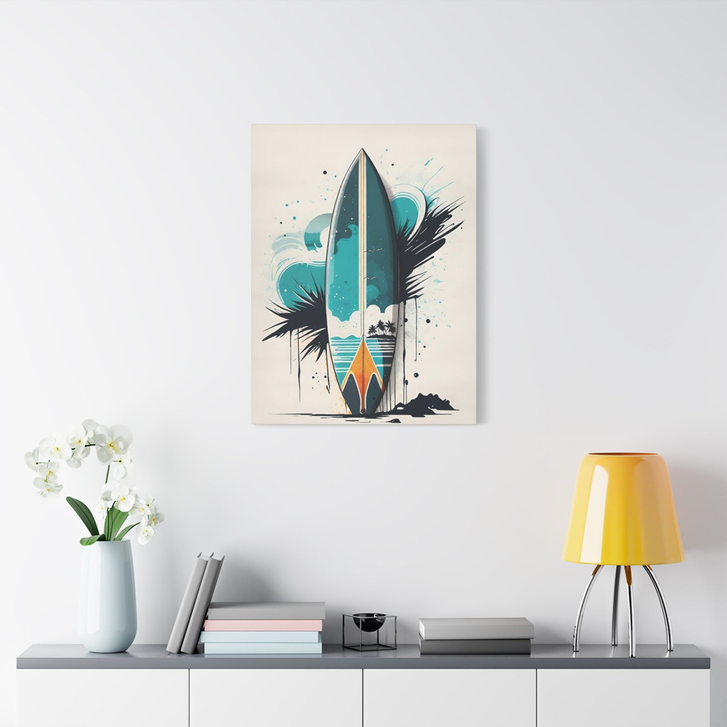 Surf Board Poster Wall Art & Canvas Prints