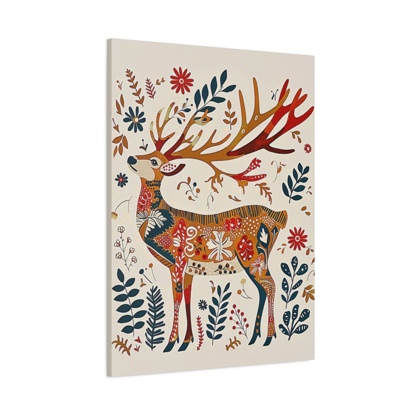 Deer Scandinavia 2 Wall Art & Canvas Prints
