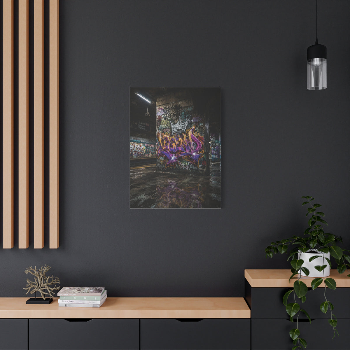 Underground Legends Graffiti Subway Street Wall Art & Canvas Print