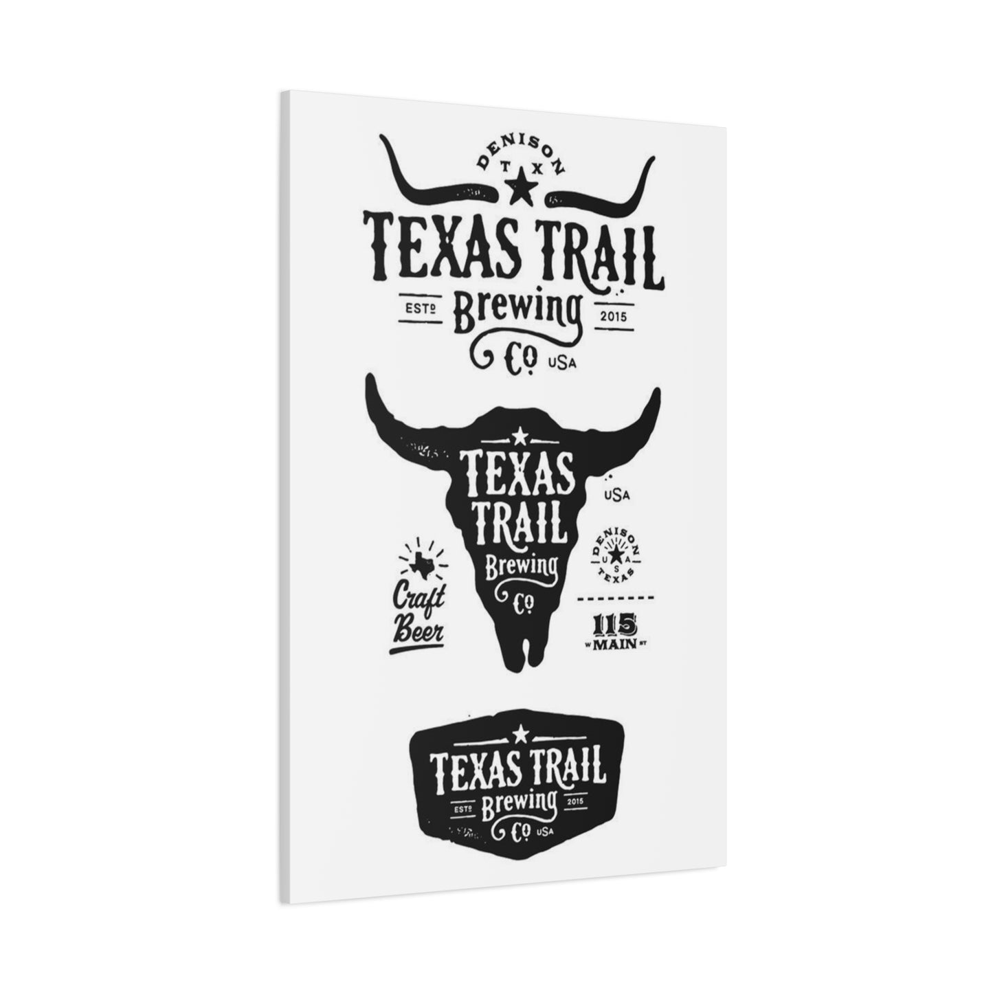 Texas Trail Brewing Co. Poster Wall Art & Canvas Prints