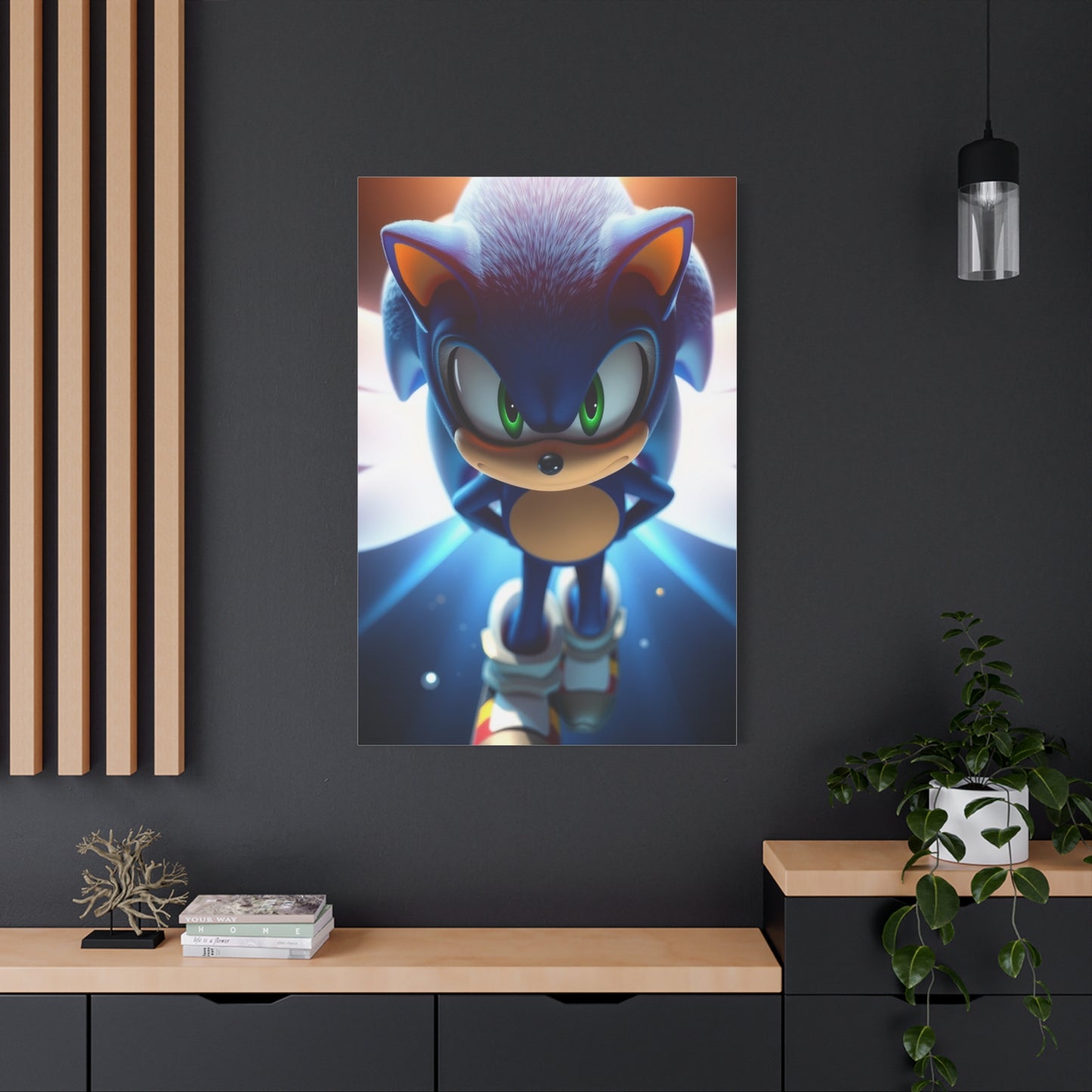 Masterpiece Sonic the Hedgehog Art Vision Wall Art & Canvas Print