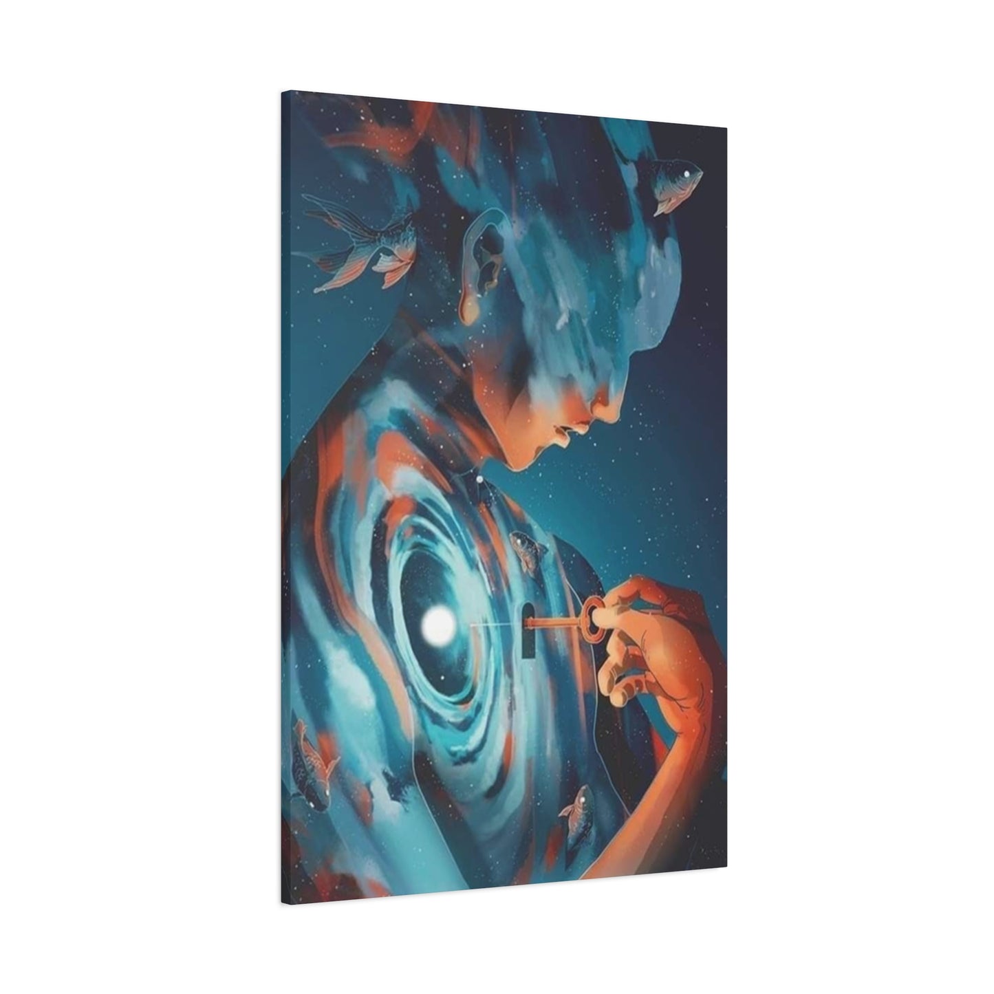 Female Key & Hole Spiritual Wall Art & Canvas Prints