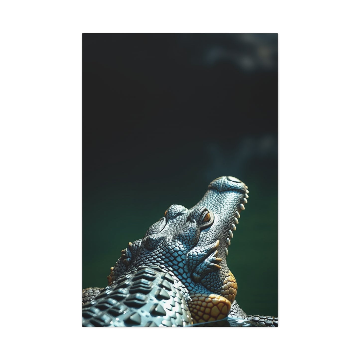 Elite Crocodile & Alligator Art Vision Wall Art & Canvas Print