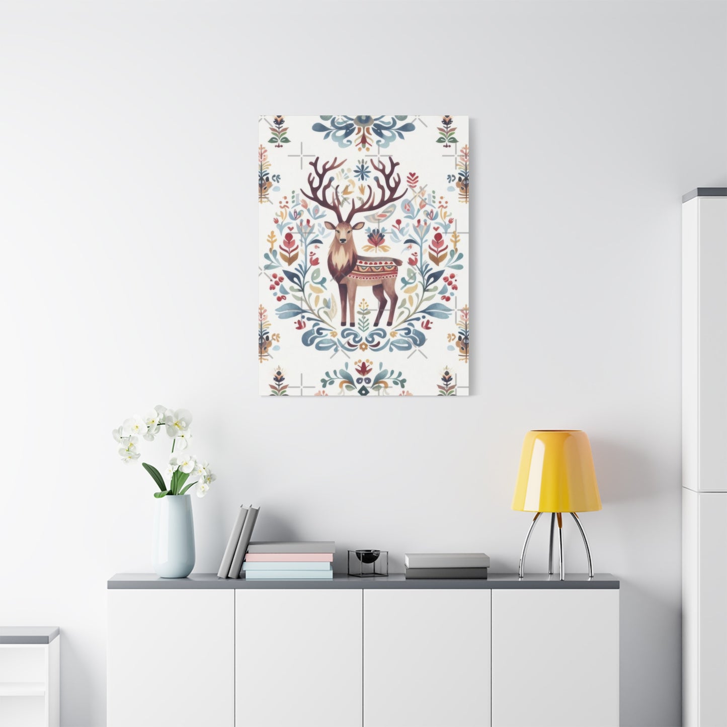 Deer Scandinavia Wall Art & Canvas Prints