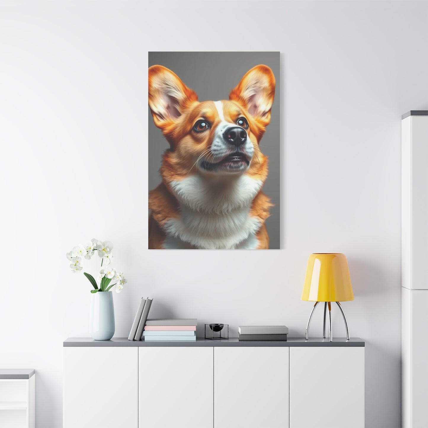 Corgi Dog Art Supreme Gallery Wall Art & Canvas Print