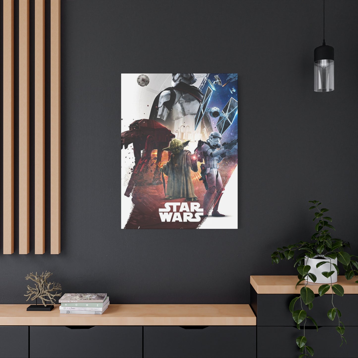 The Star War Poster Wall Art & Canvas Prints