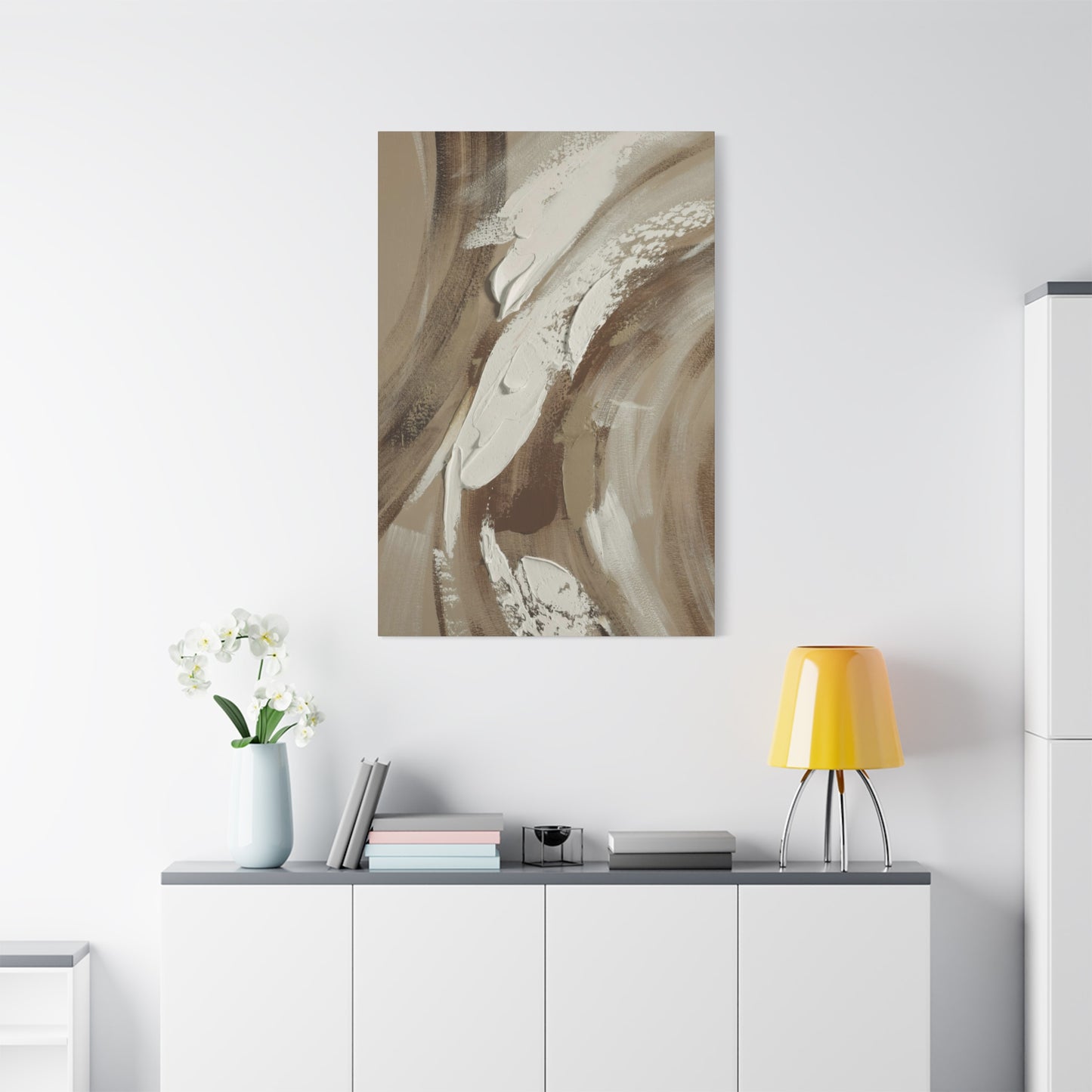 Swirling Abstract Earthy Wall Art & Canvas Prints