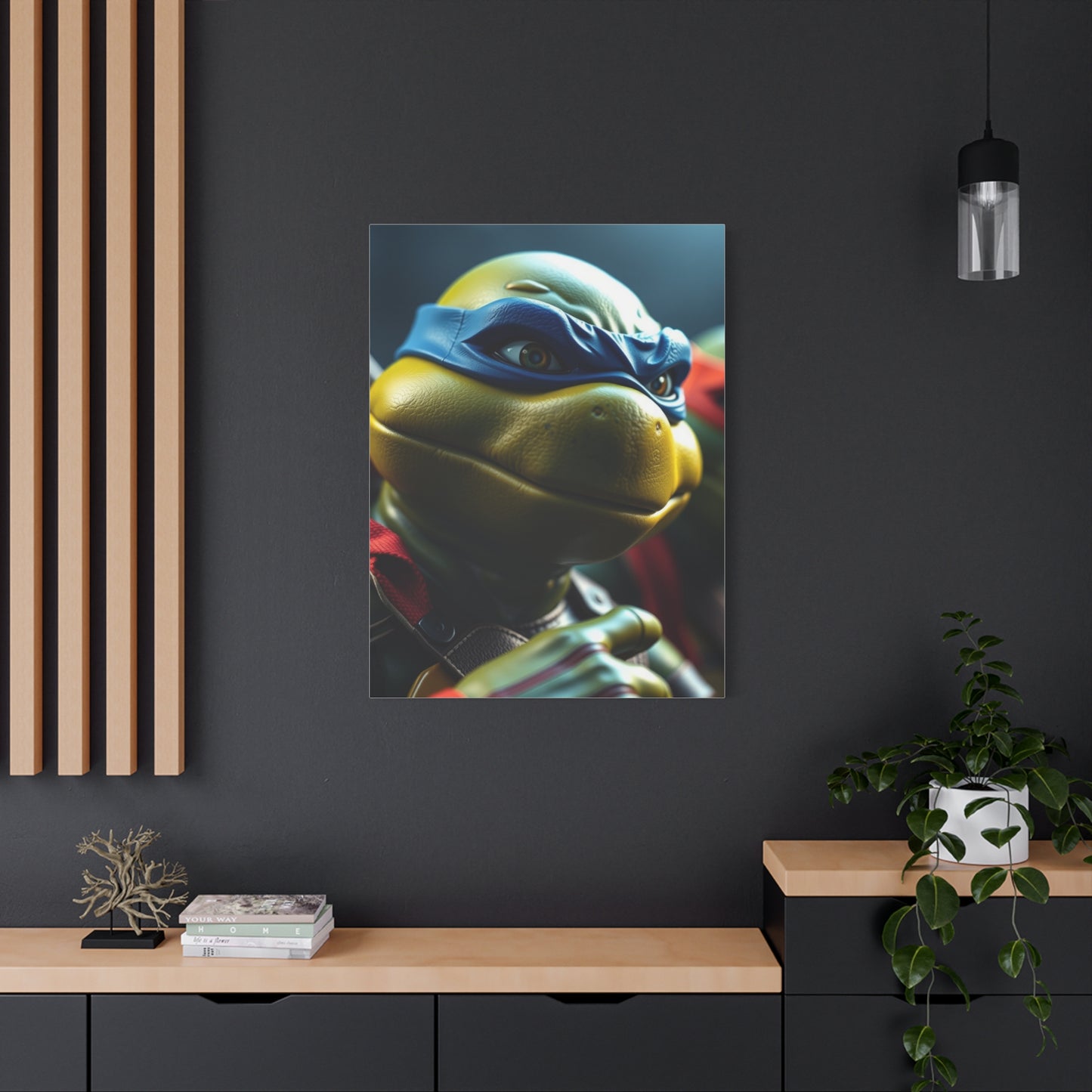 Teenage Mutant Ninja Turtles Characters Art Refined Canvas Wall Art & Canvas Print