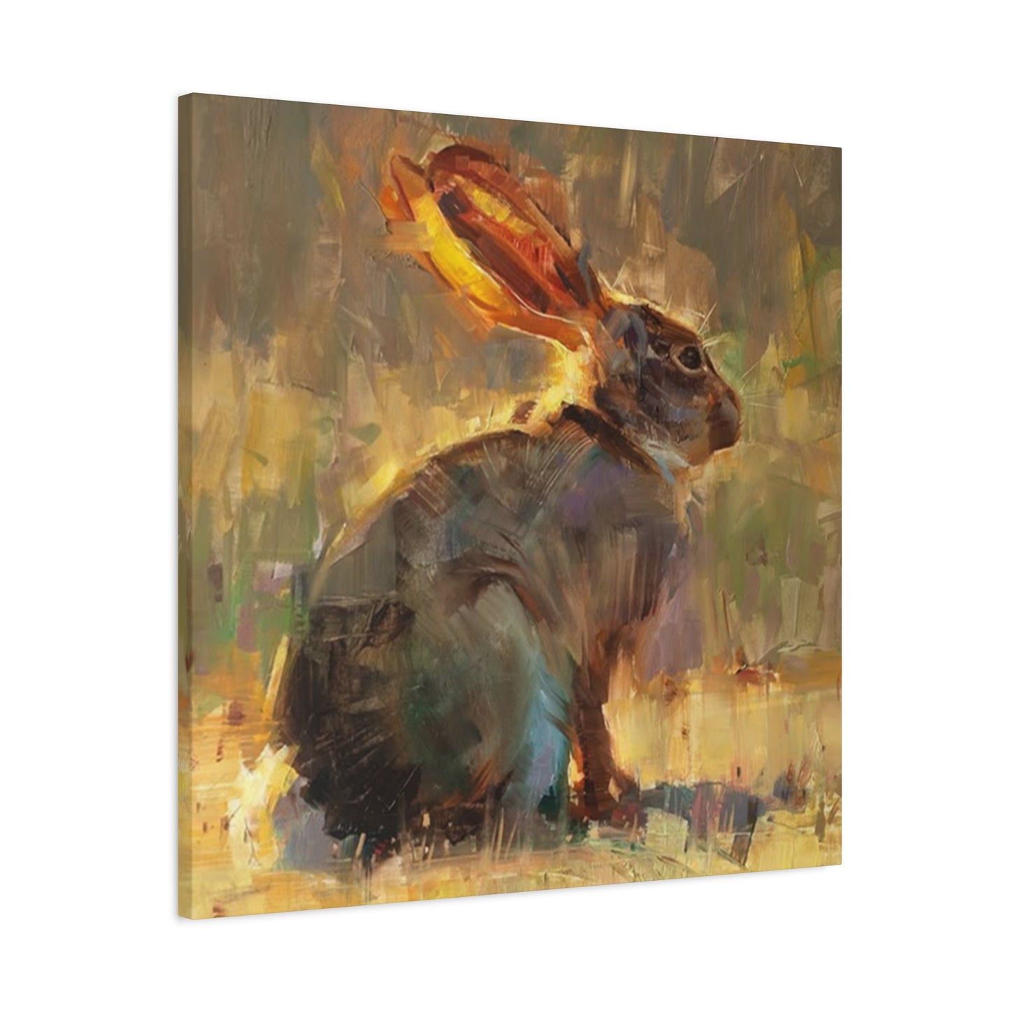 The Brown Bunny Painting Wall Art & Canvas Prints