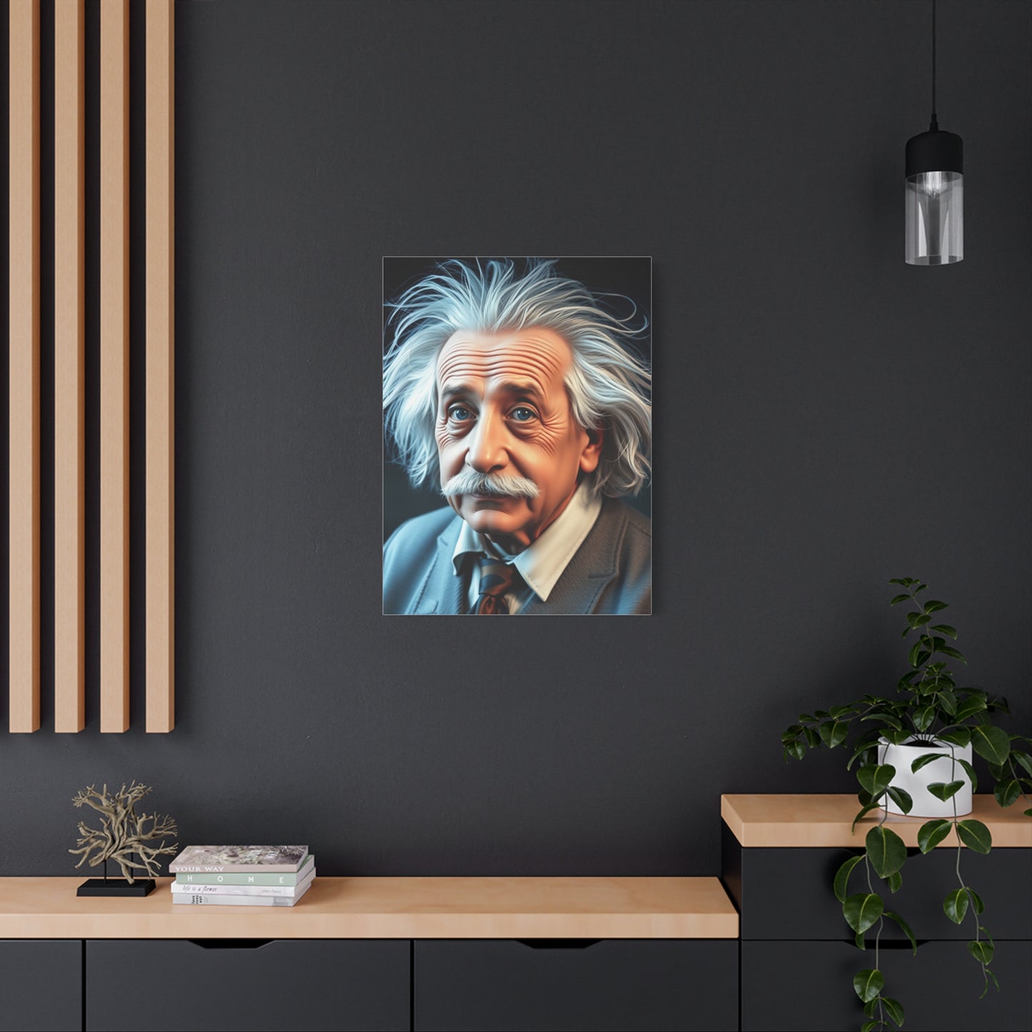 Elite Albert Einstein Art Vision Wall Art & Canvas Print