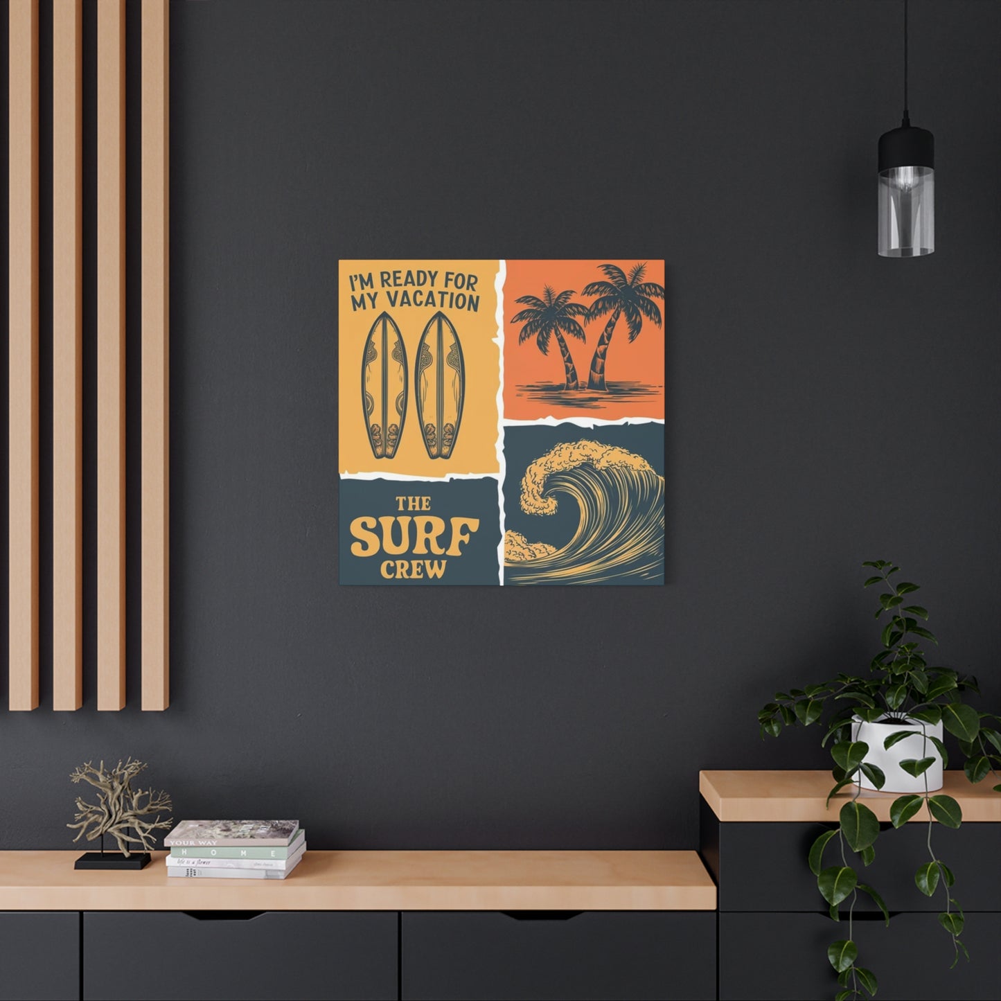 Surfing Poster Wall Art & Canvas Prints