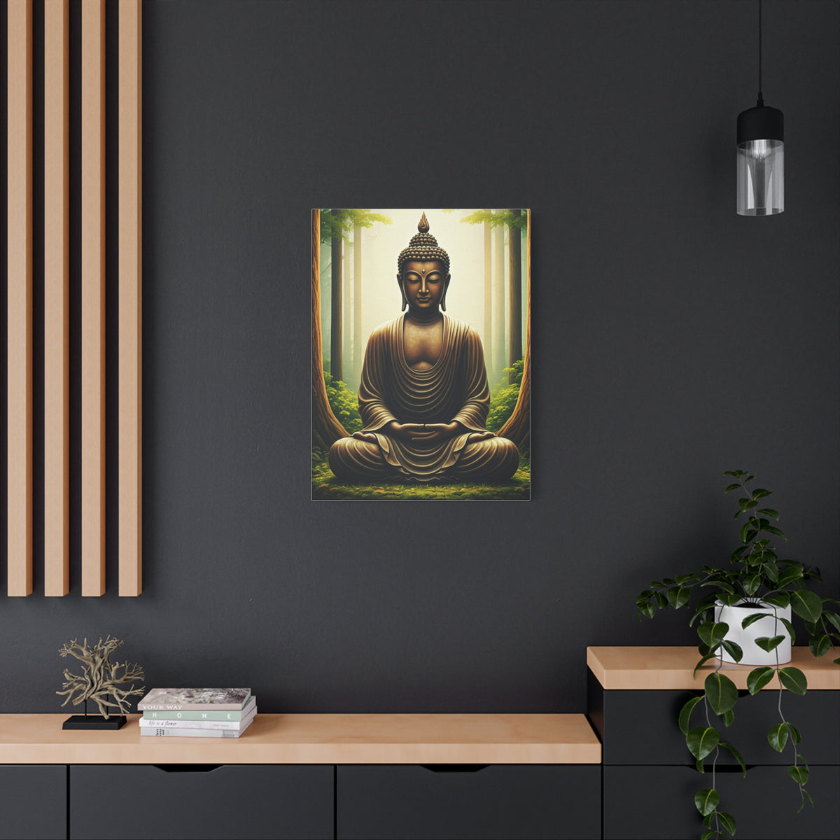 Forest Sanctuary Buddha Wall Art & Canvas Prints