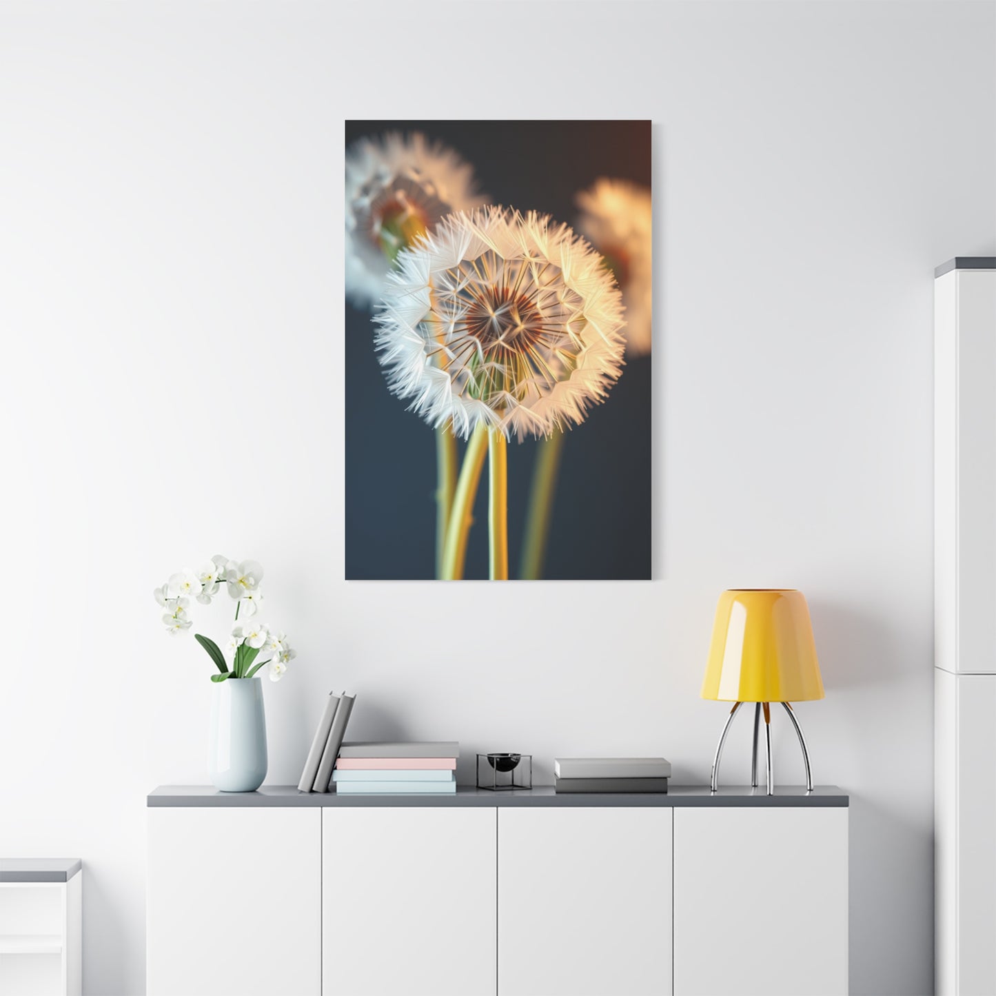 Dandelion Flower Art Luxury Canvas Wall Art & Canvas Print