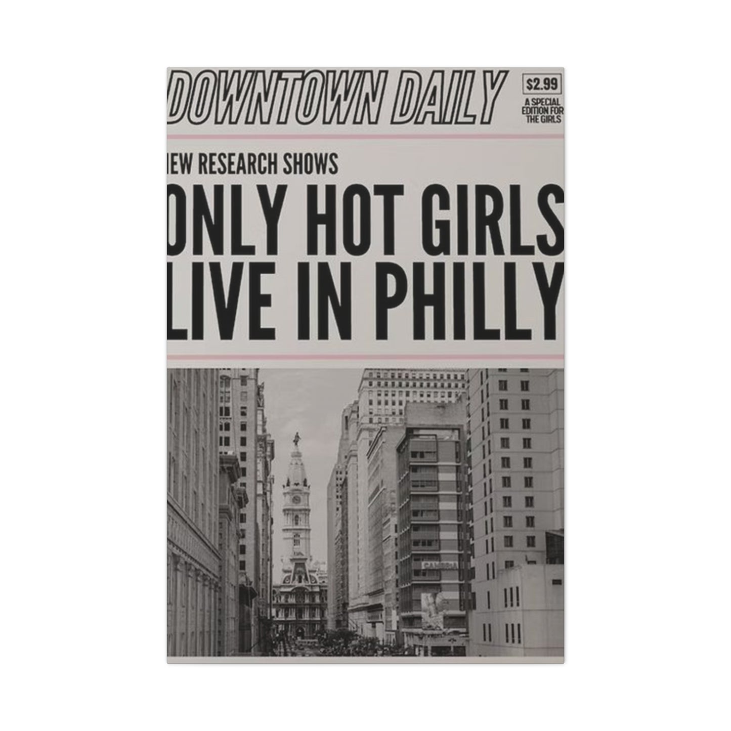 Vintage Newspaper Philadelphia Wall Art & Canvas Prints