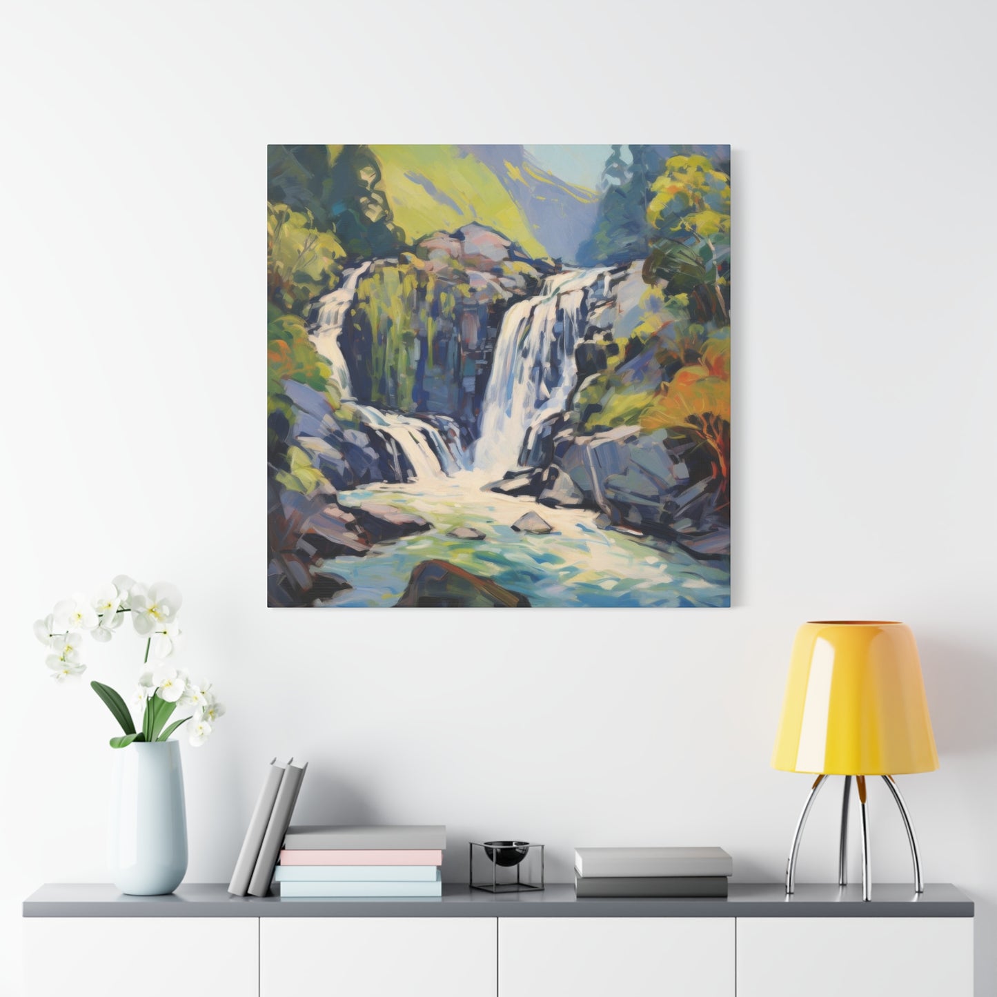 Deconstructed Waterfalls Wall Art & Canvas Prints