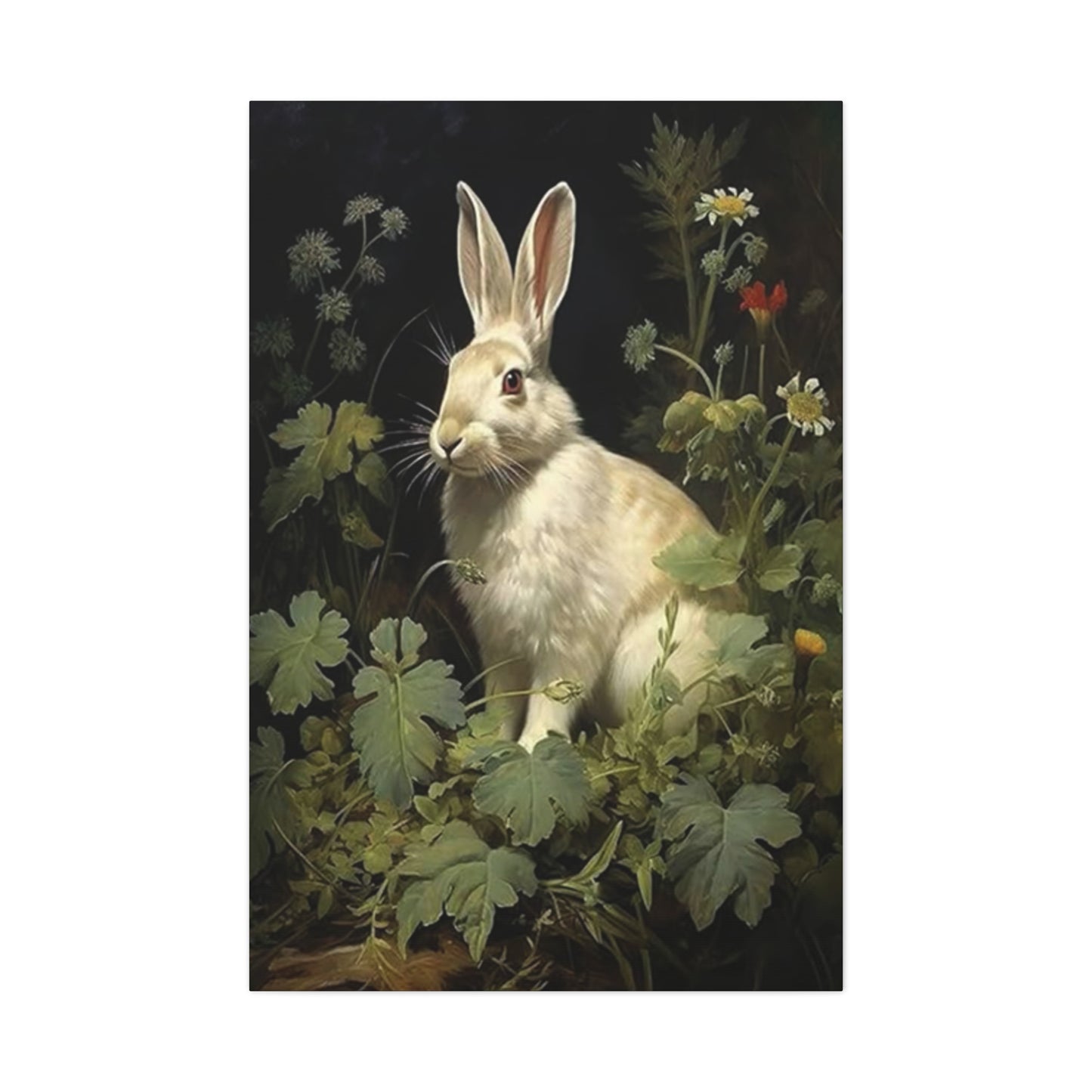 The Small White Rabbit Wall Art & Canvas Prints