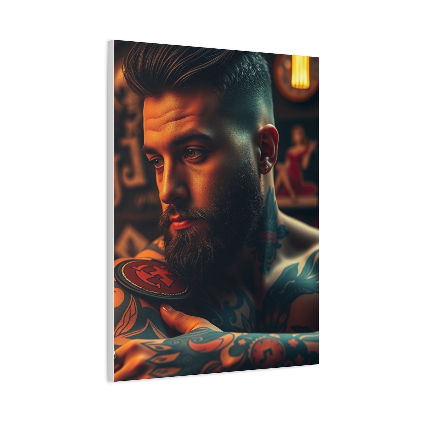 Supreme Tattoo Parlor Art Collection Wall Art & Canvas Print