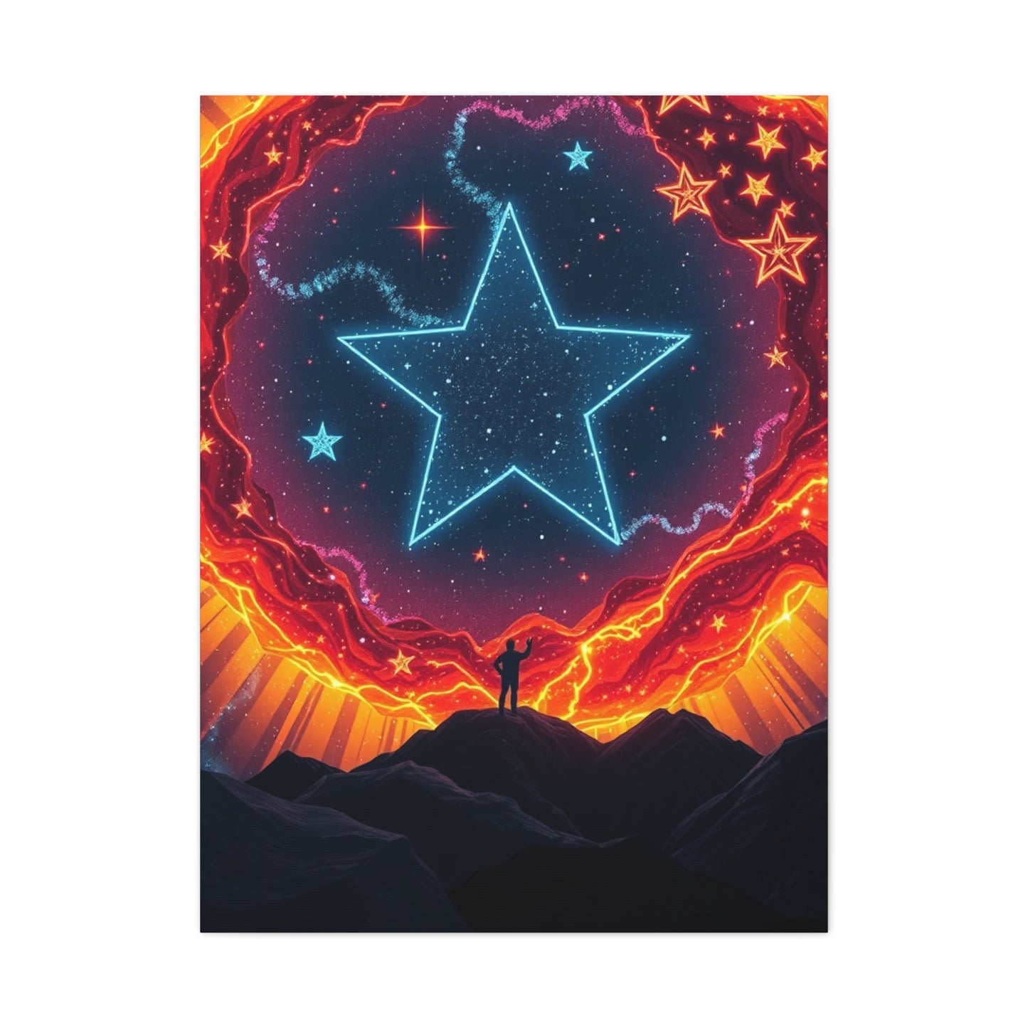 Supreme Star Wall Art Collection Wall Art & Canvas Print