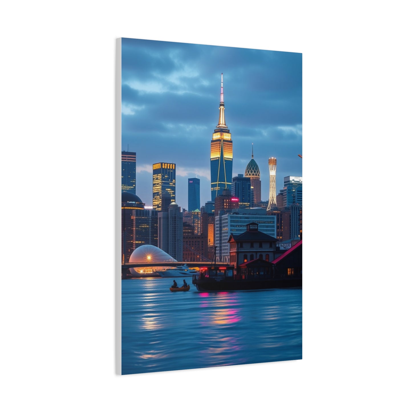 Elite City Skylines Art Vision Wall Art & Canvas Print