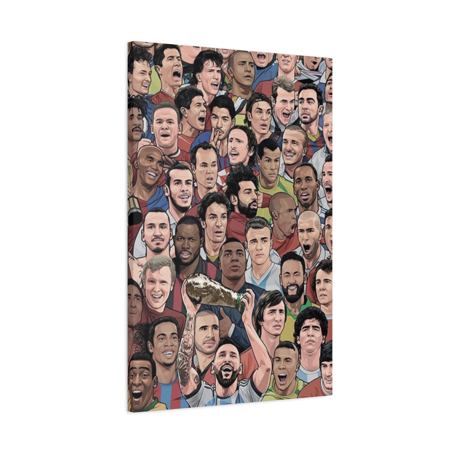 Faces Of Football Wall Art & Canvas Prints