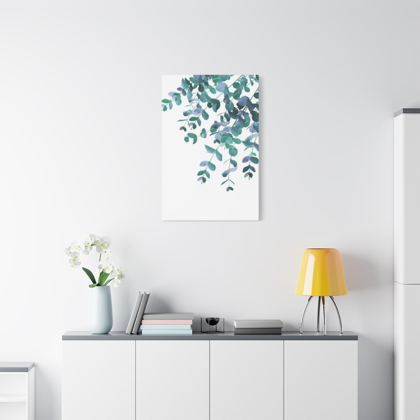 Eucalyptus Creeping Down Top Right Wall Art & Canvas Prints