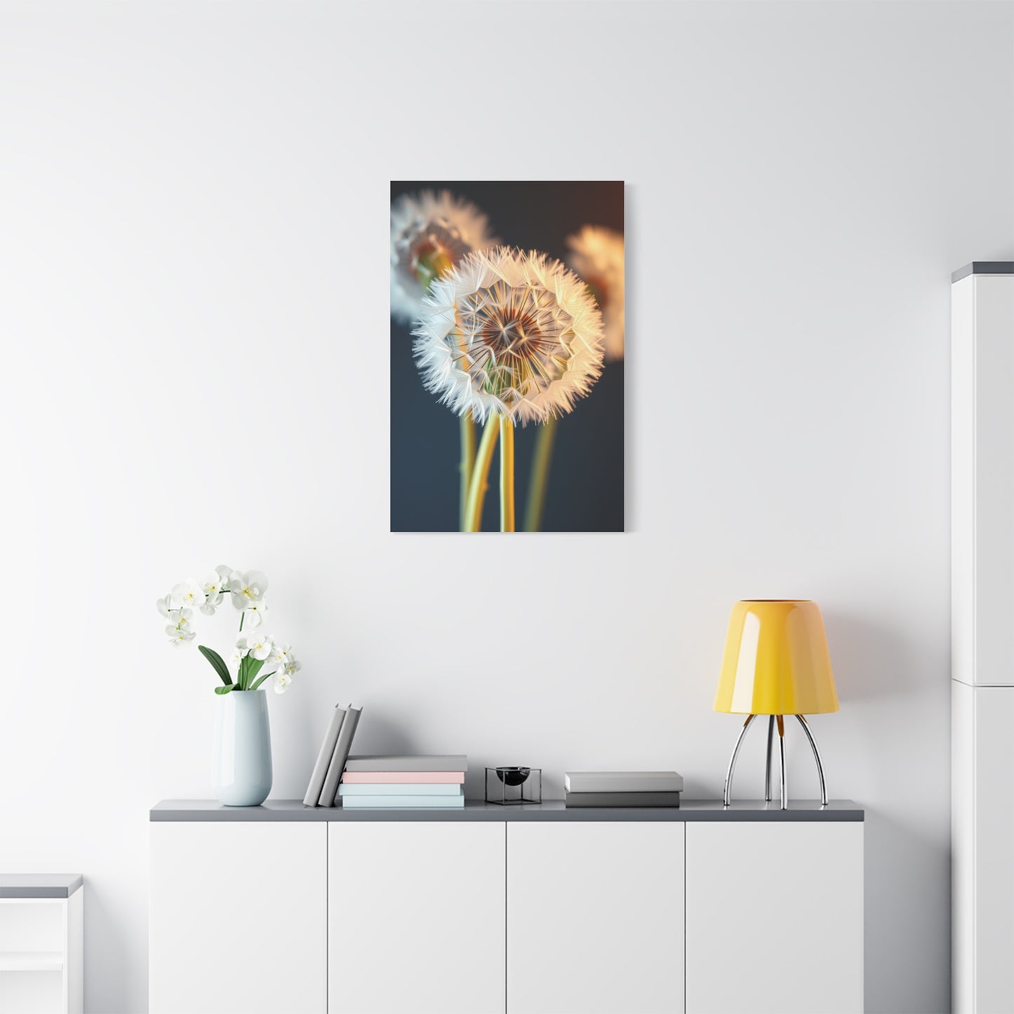 Dandelion Flower Art Luxury Canvas Wall Art & Canvas Print