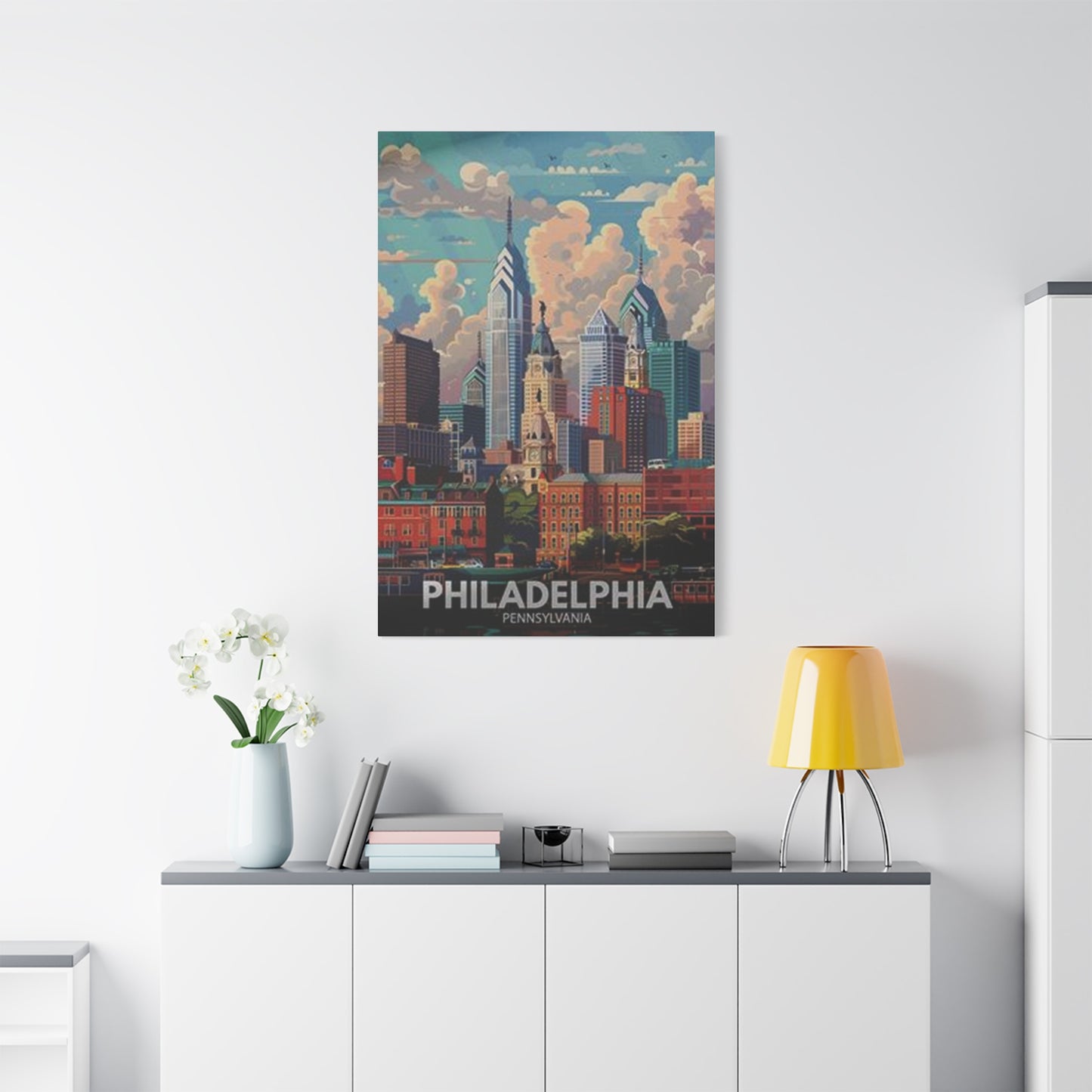 Sunny Day Of Philadelphia Wall Art & Canvas Prints