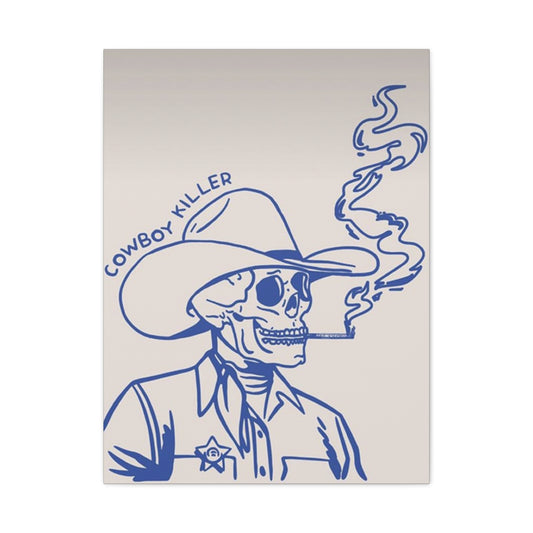 Cowboy Killer Sketch Wall Art & Canvas Prints