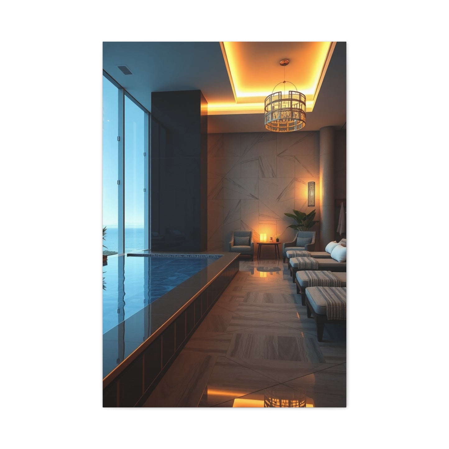 Supreme Spa and Resort Art Collection Wall Art & Canvas Print