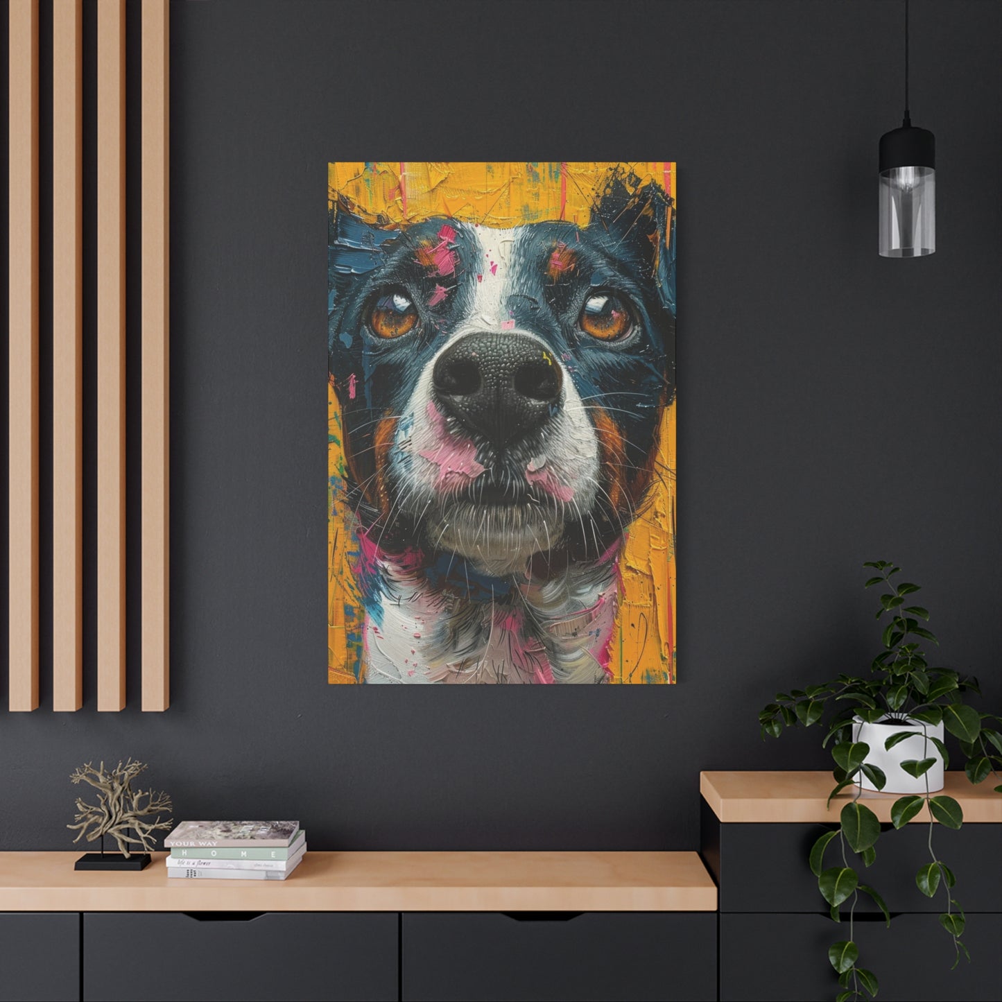 Dog Face Closeup Wall Art & Canvas Prints