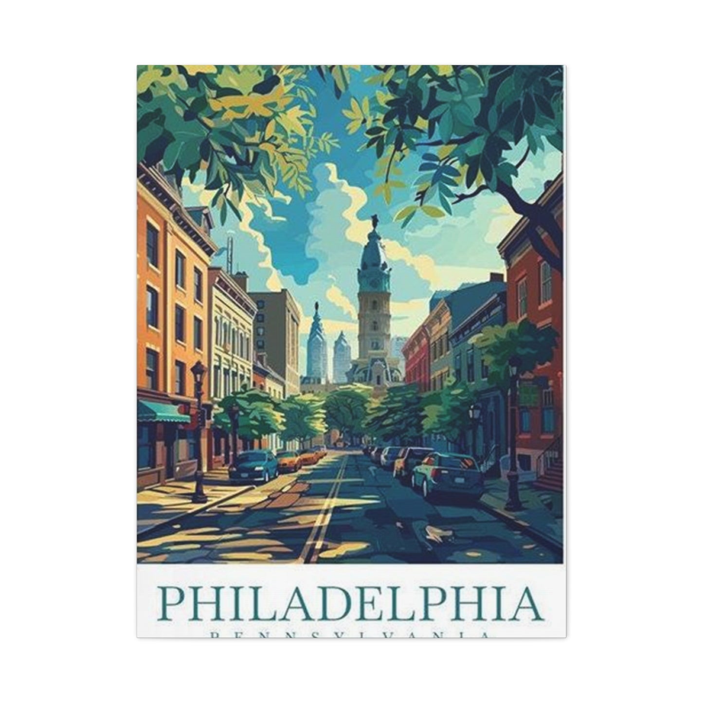 Philadelphia Streets Wall Art & Canvas Prints