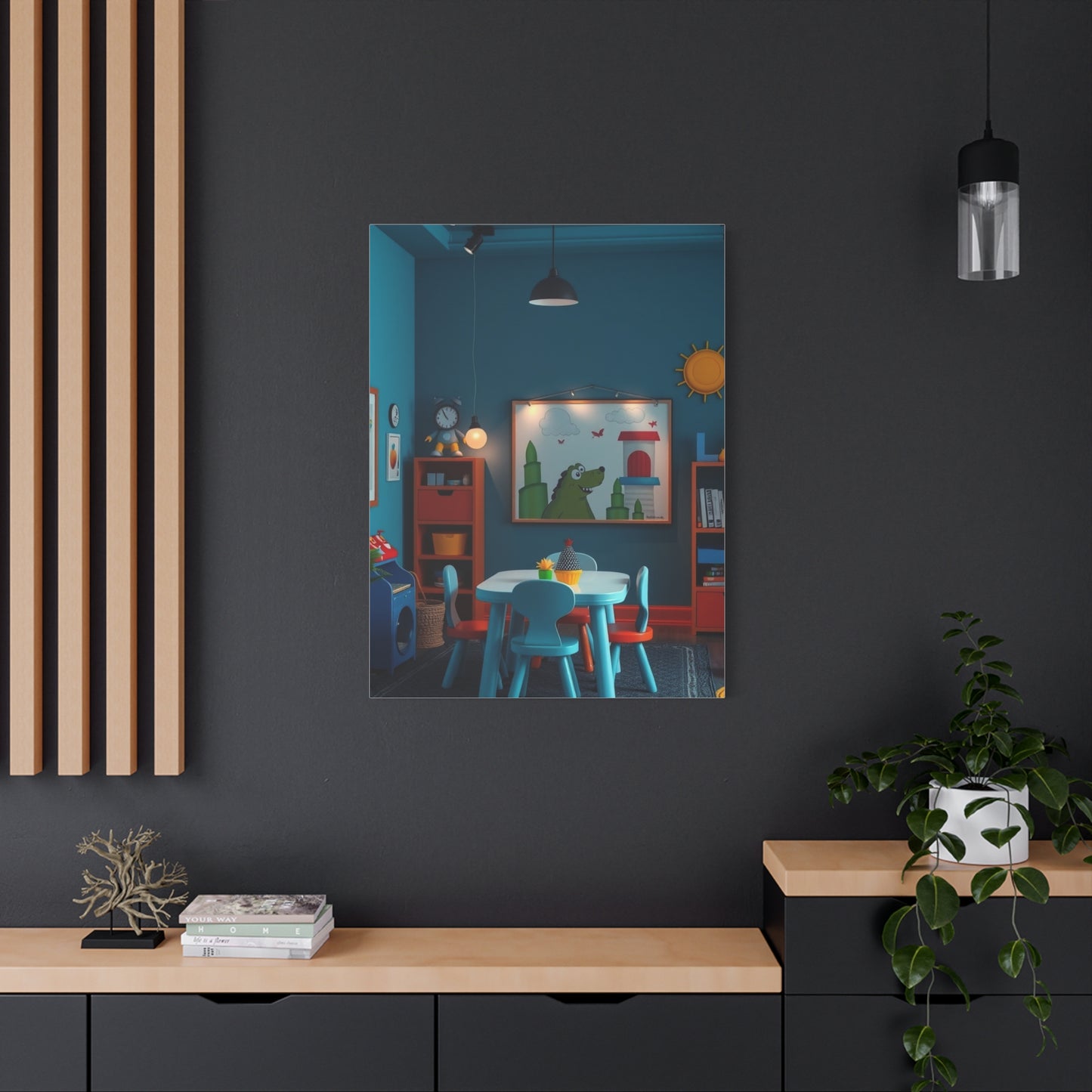 Vision Kids Playroom Art Art Wall Art & Canvas Print