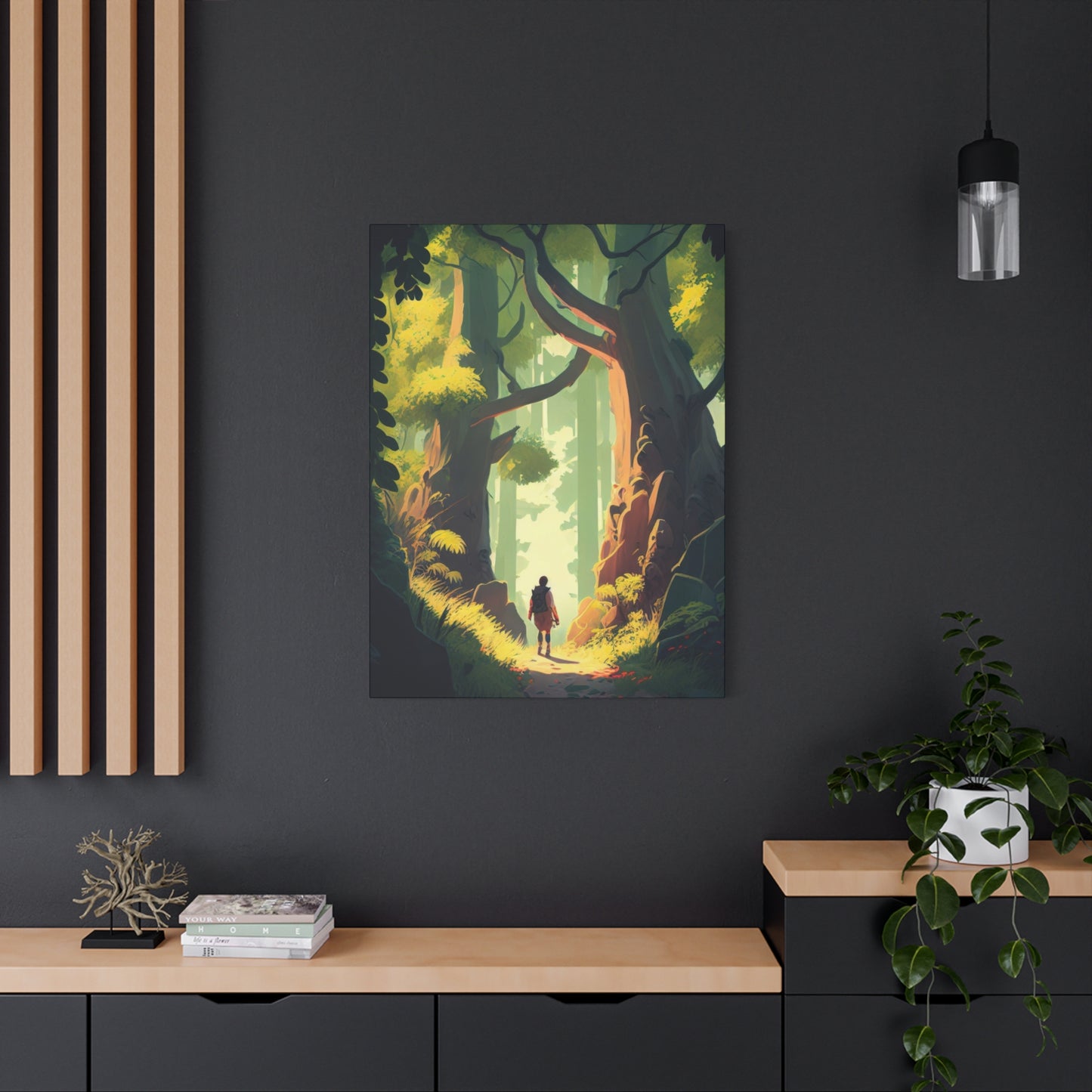 Treading Through Forest Wall Art & Canvas Prints