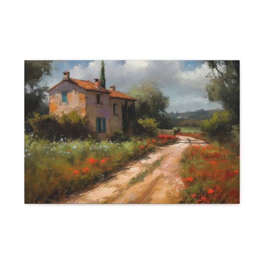 Countryside Path French Wall Art & Canvas Prints