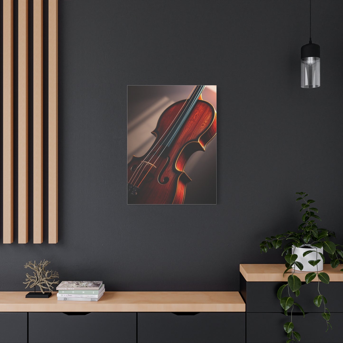 Violin Art Refined Canvas Wall Art & Canvas Print