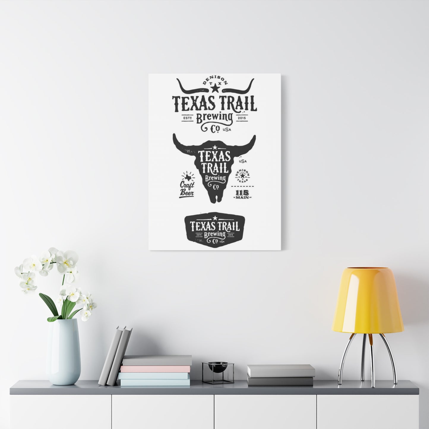 Texas Trail Brewing Co. Poster Wall Art & Canvas Prints