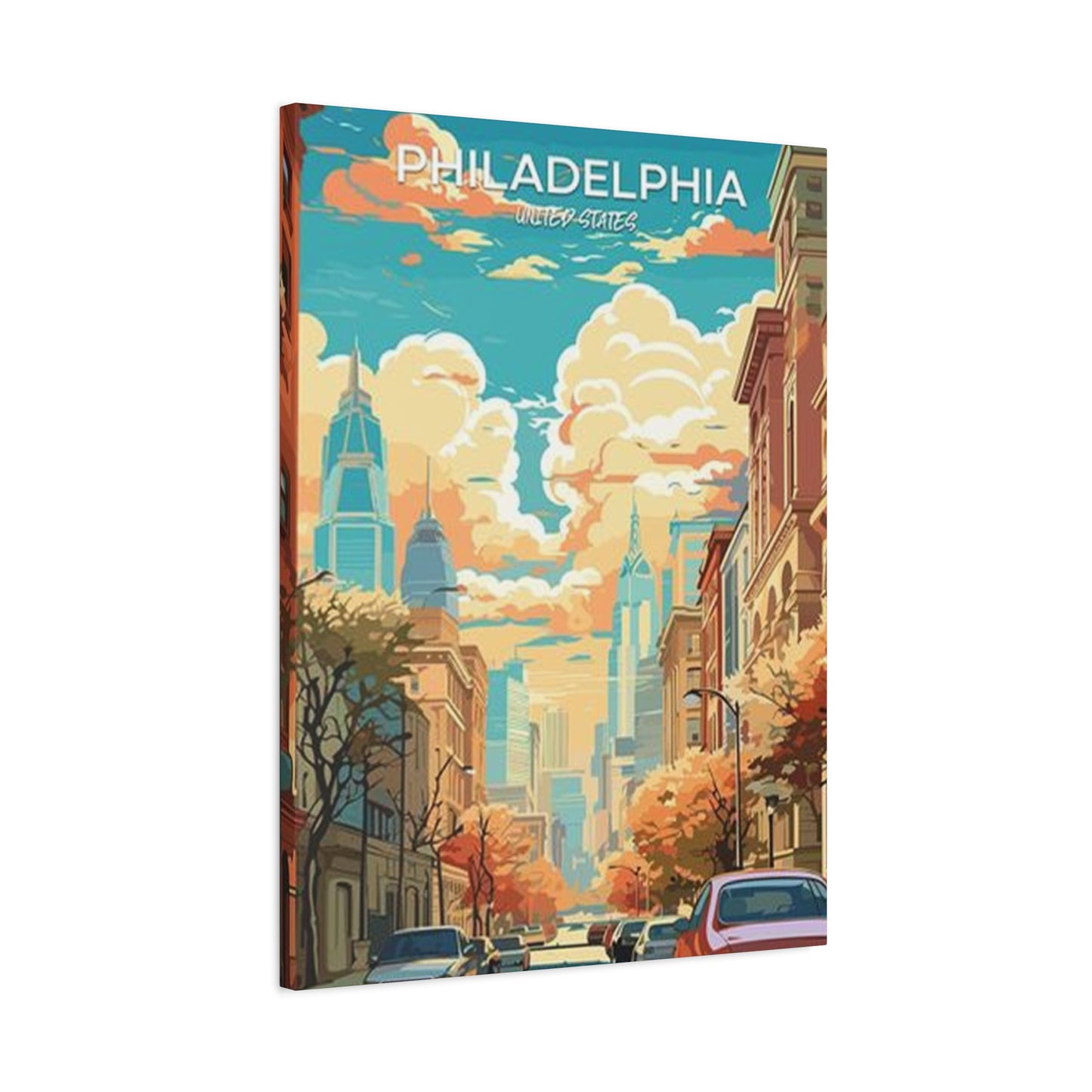 Philadelphia City Streets Wall Art & Canvas Prints
