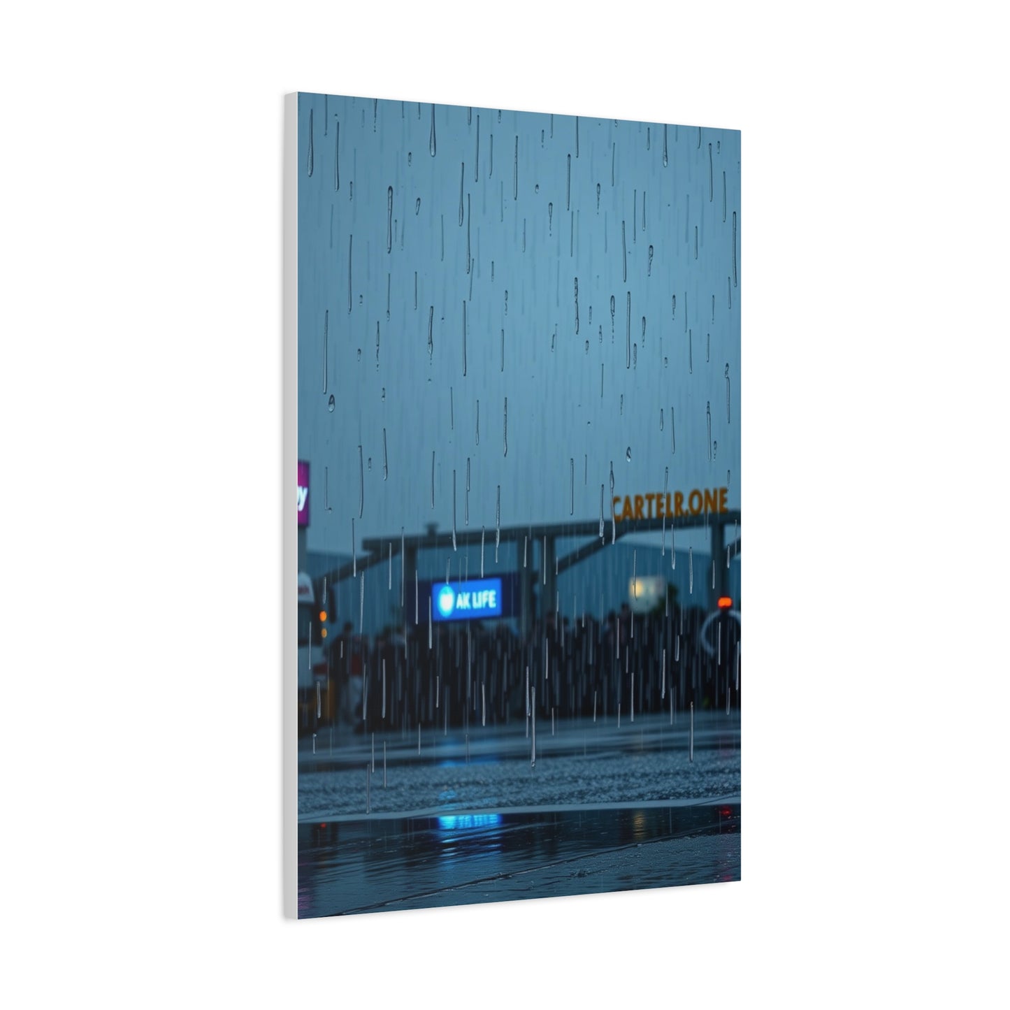 Vision Rain Wall Art Art Wall Art & Canvas Print