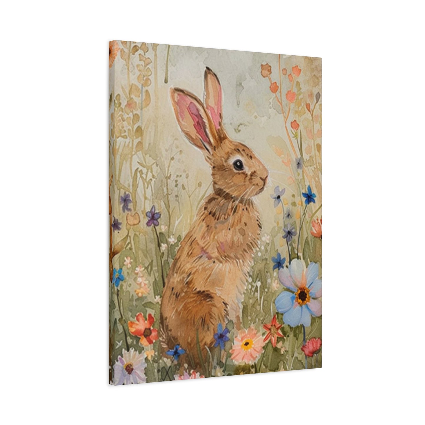 Flora, Fauna & Rabbit Painting Wall Art & Canvas Prints