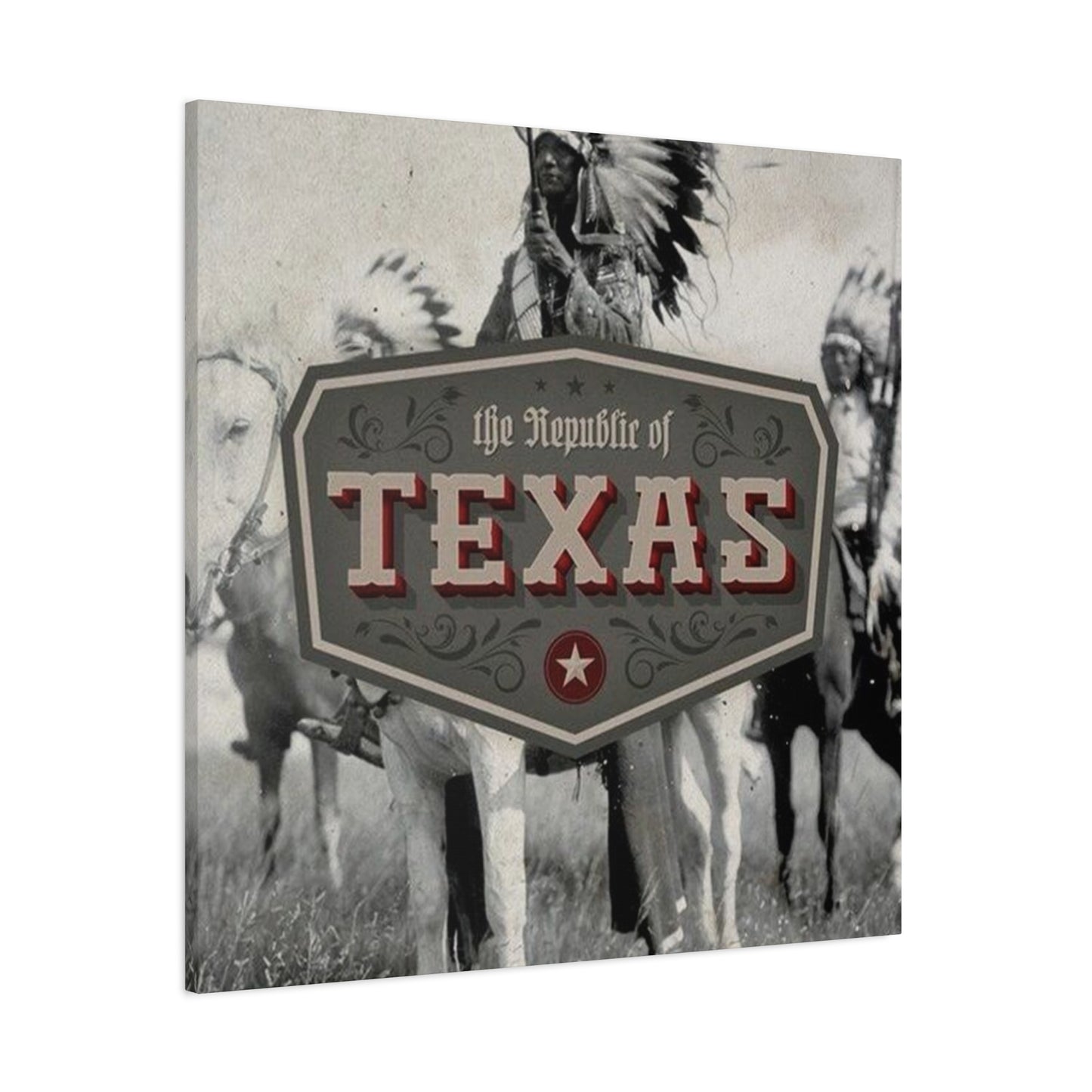 The Republic Of Texas Poster Wall Art & Canvas Prints