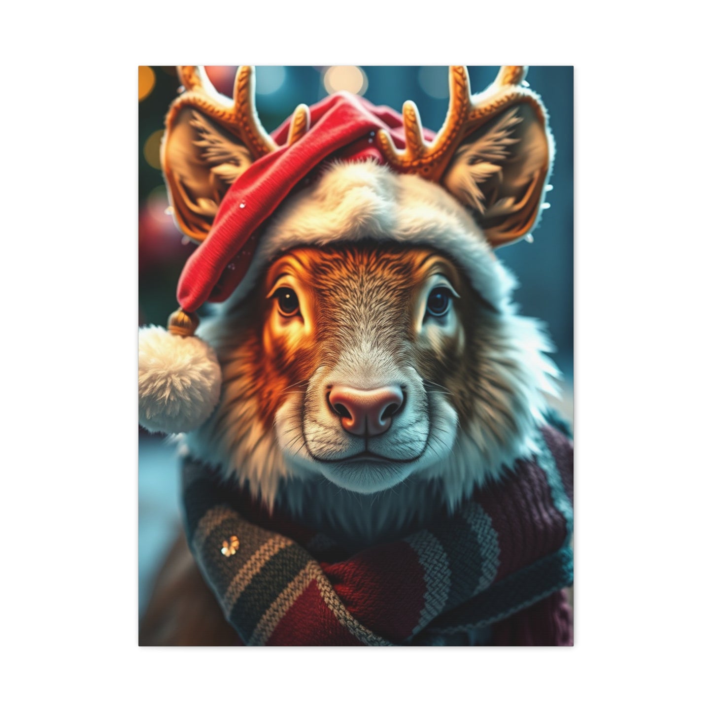 Elite Christmas Animal Art Vision Wall Art & Canvas Print