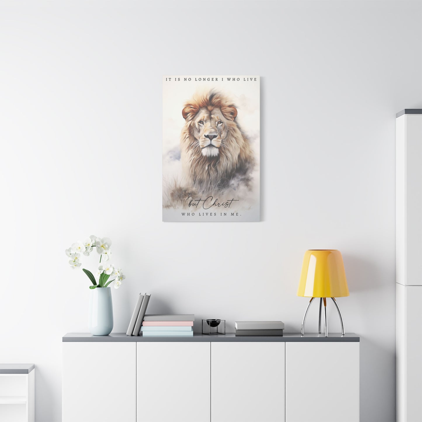 It Is No Longer I Who Live Wall Art & Canvas Prints