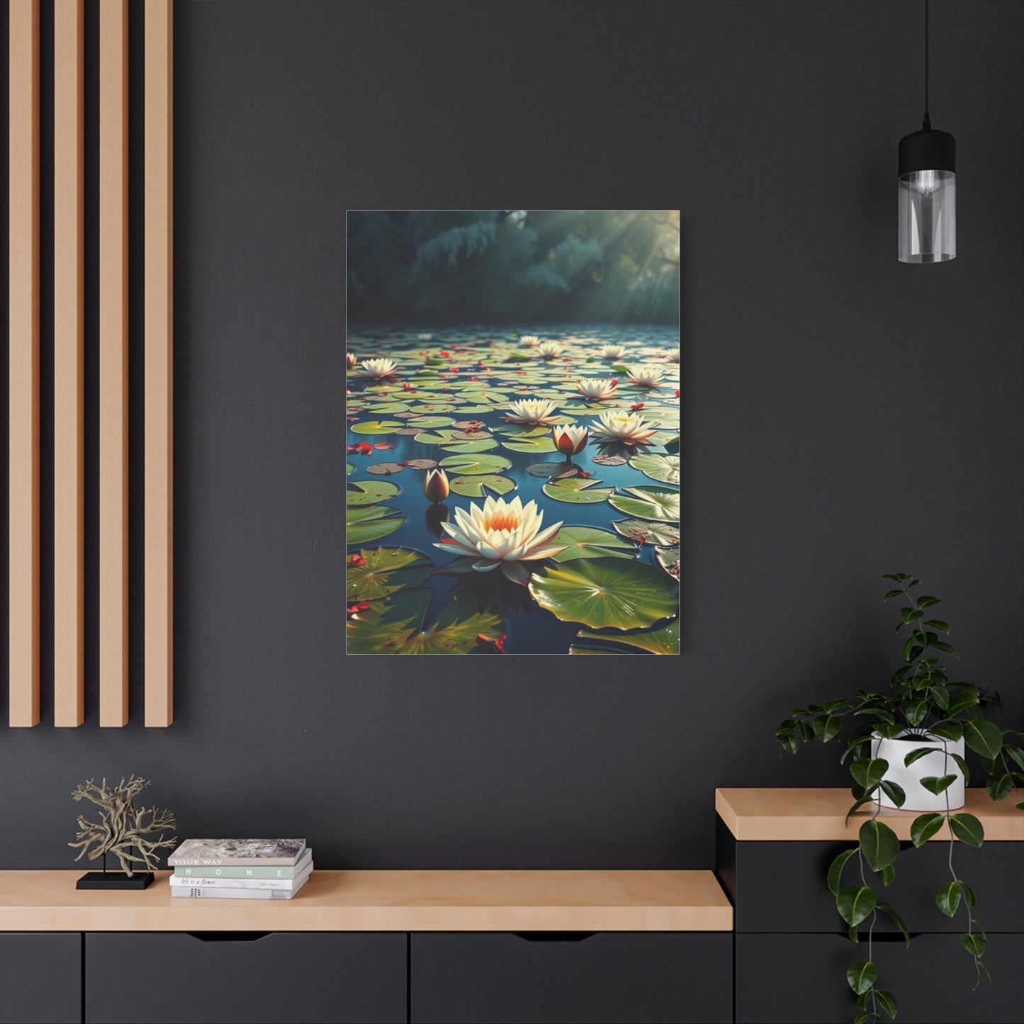 Claude Monet Water Lilies Art Supreme Gallery Wall Art & Canvas Print